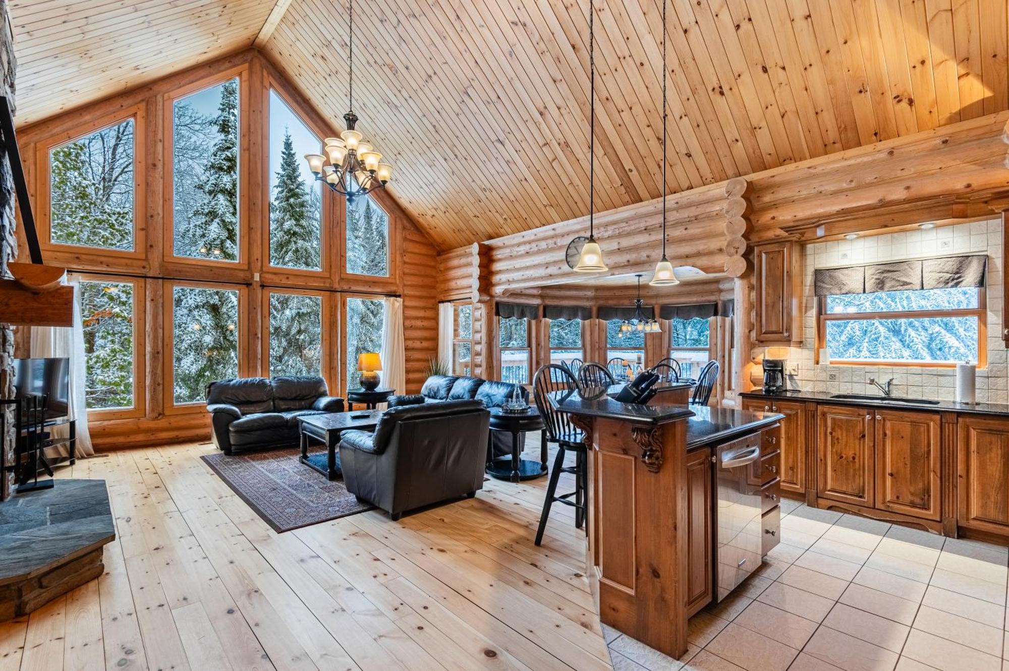 Fiddler Lake Resort Chalet 53 Cerf Mille-Isles Exteriör bild
