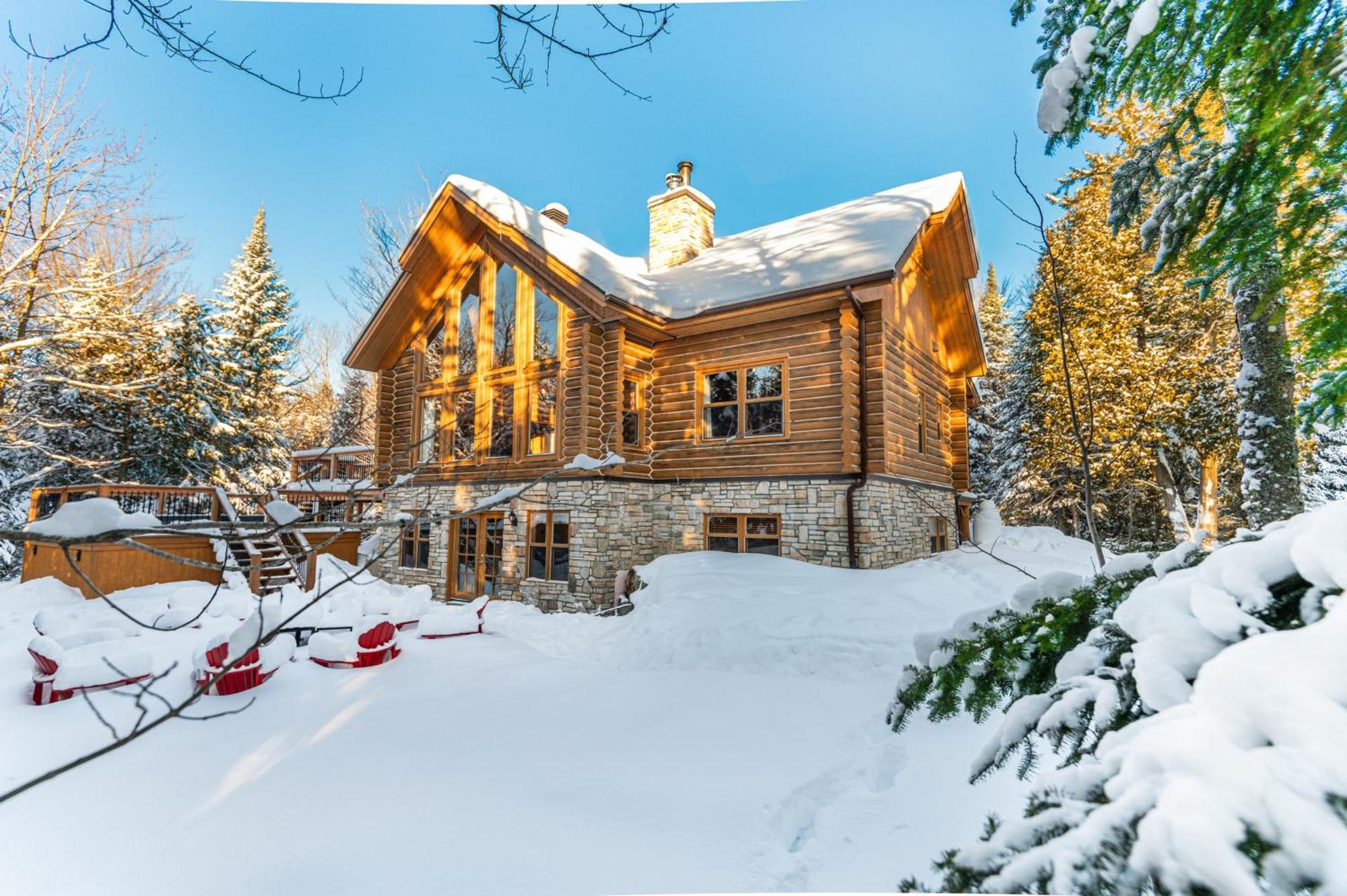 Fiddler Lake Resort Chalet 53 Cerf Mille-Isles Exteriör bild