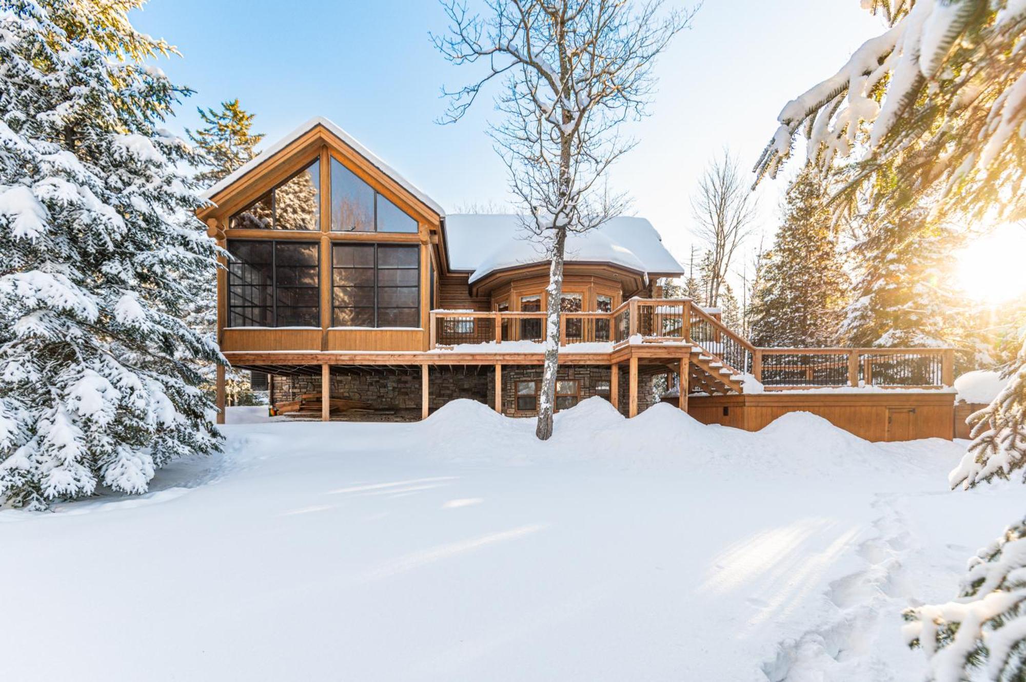 Fiddler Lake Resort Chalet 53 Cerf Mille-Isles Exteriör bild