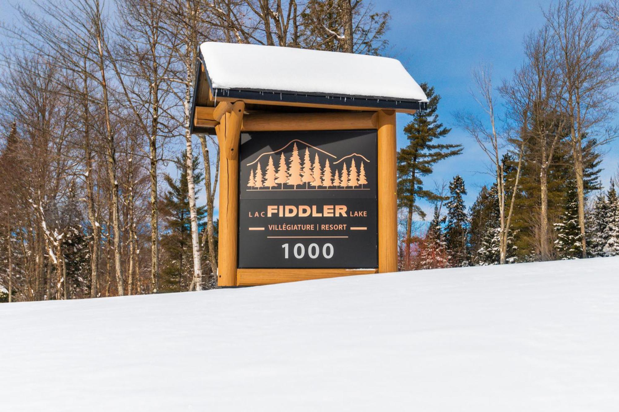Fiddler Lake Resort Chalet 53 Cerf Mille-Isles Exteriör bild
